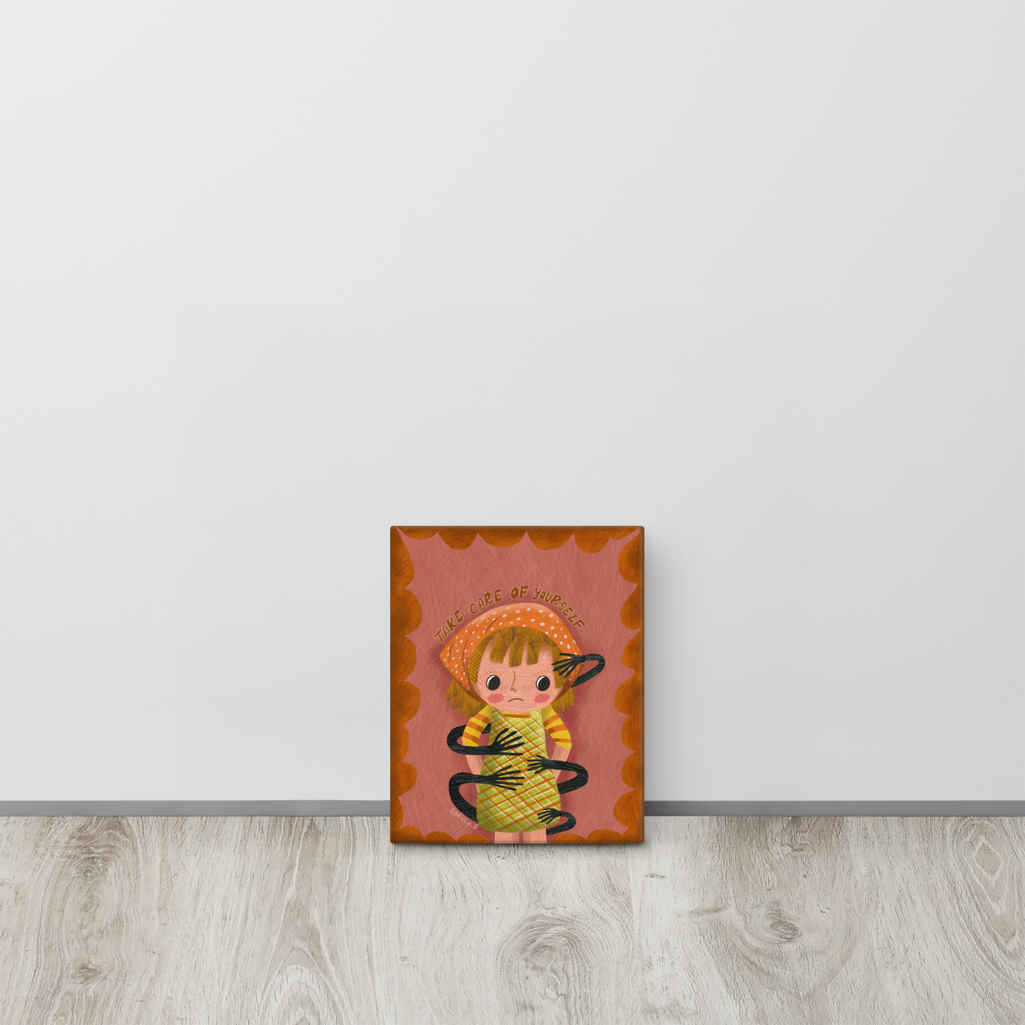 Take Care Of Yourself 8x10 Canvas Wall Art