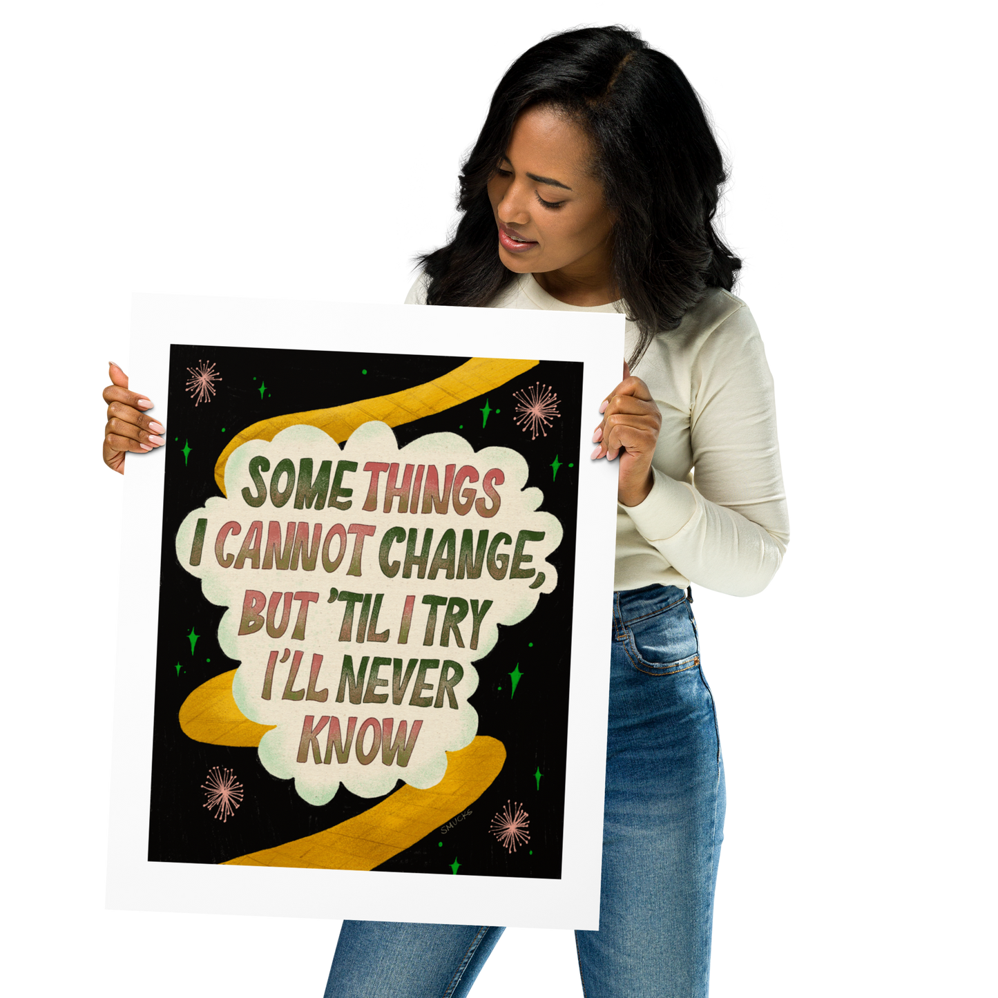 Defying Gravity Matte Art Poster Print