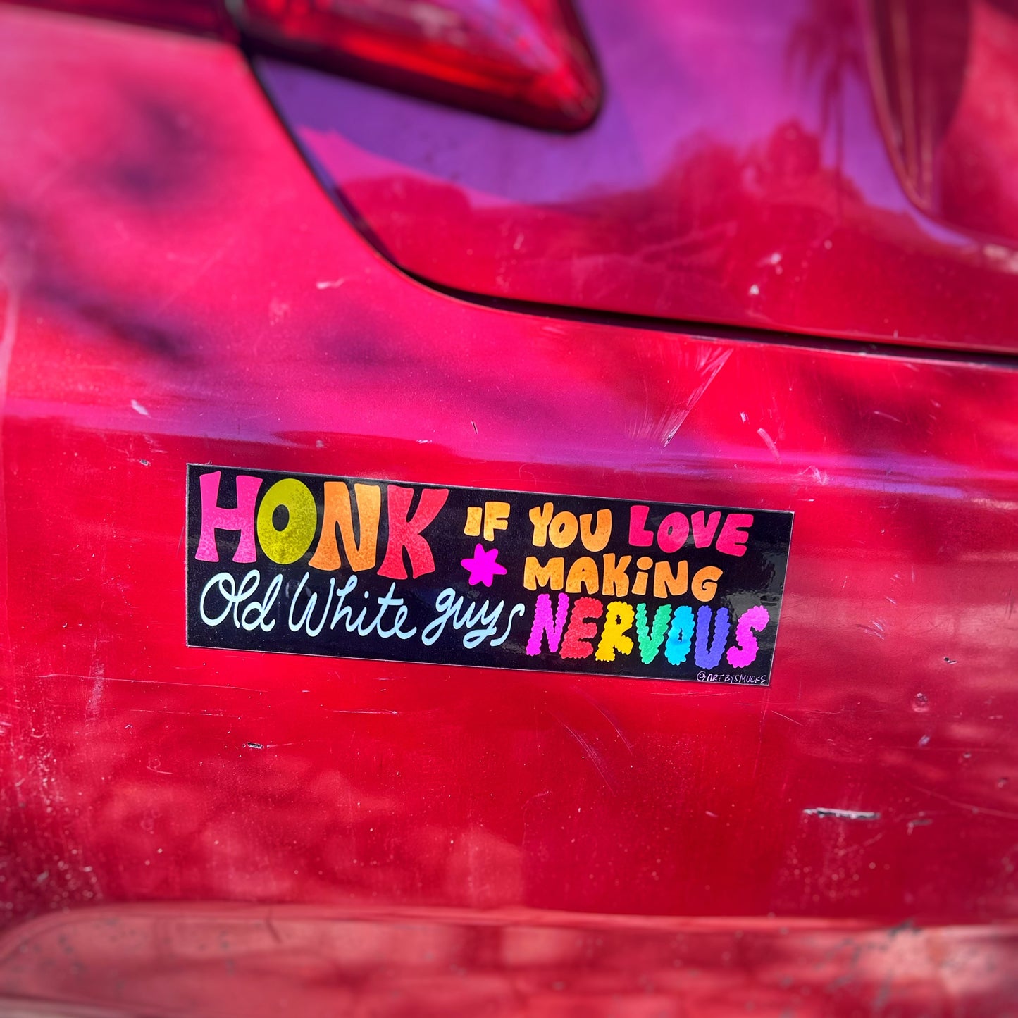 Honk Bumper Sticker