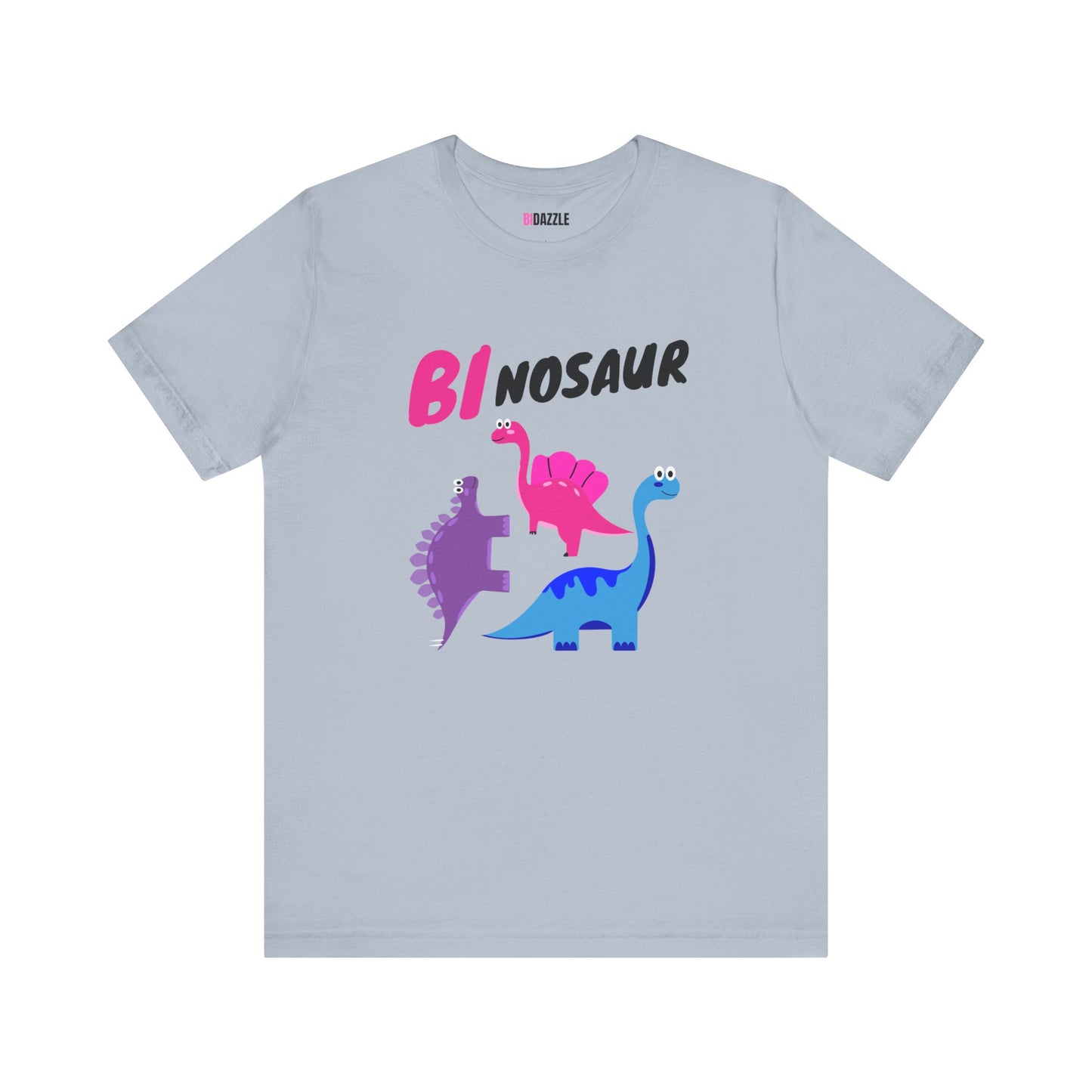 BI-nosaur Bisexual Dino Unisex Graphic Tee