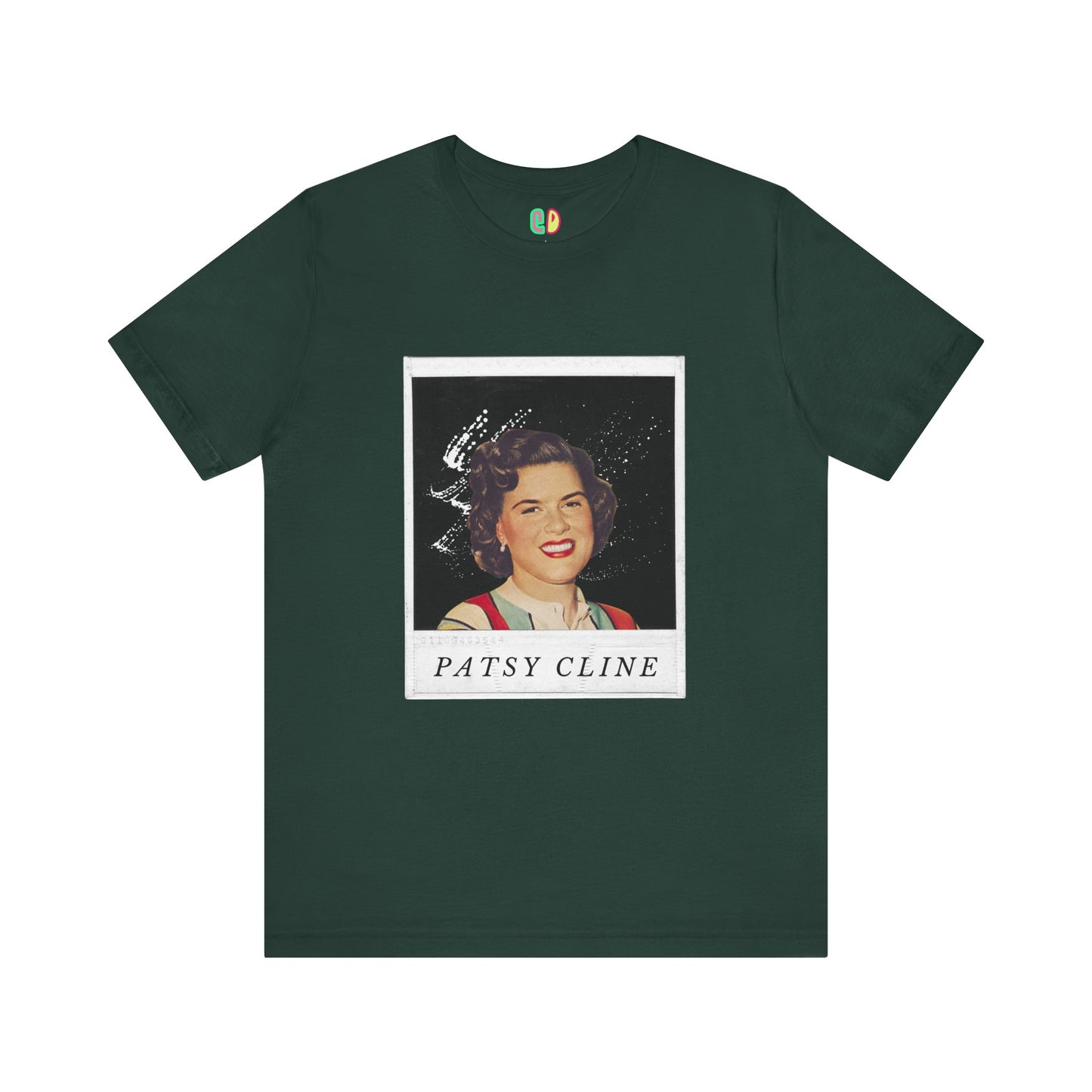 Patsy Cline Polaroid Unisex Graphic Tee