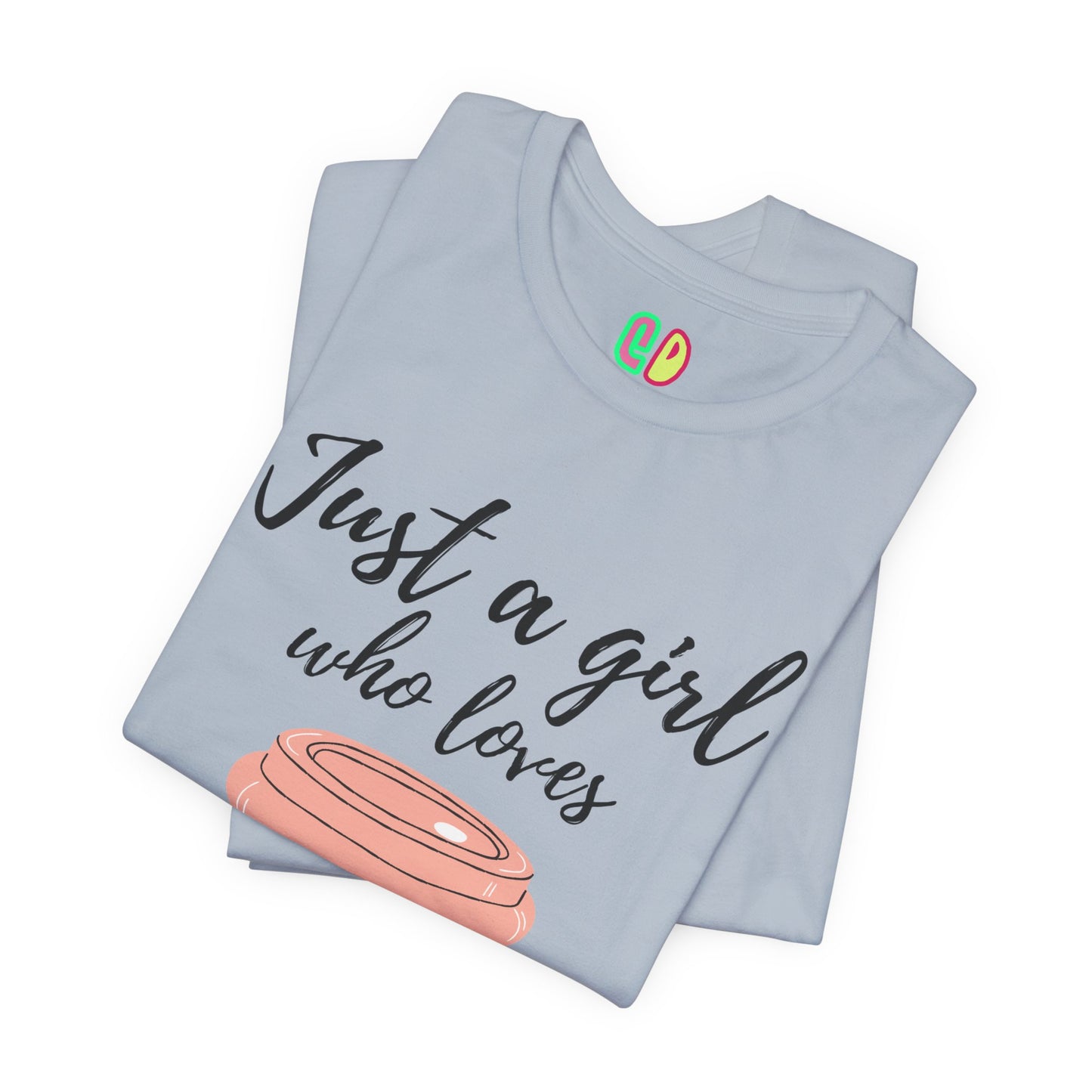 Just A Girl Who Loves Coffee Unisex Graphic Tee