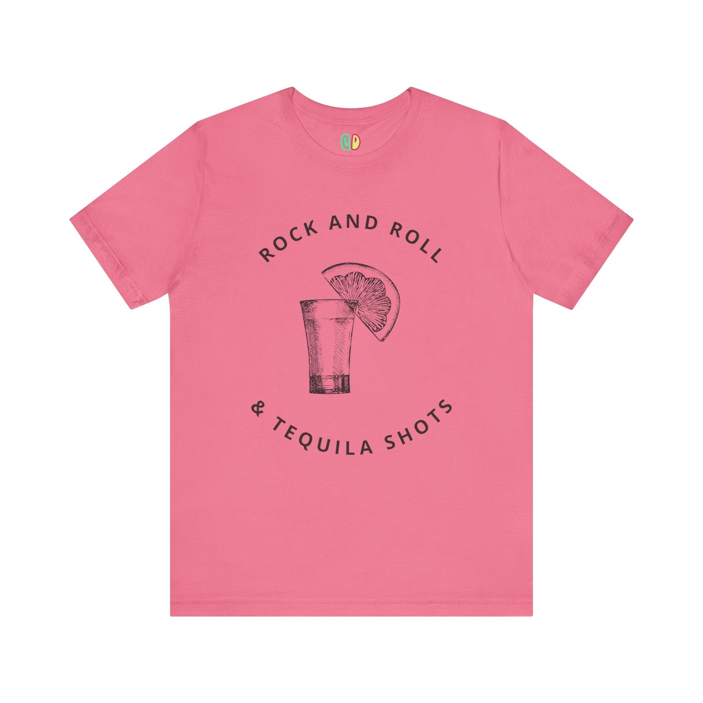 Rock and Roll & Tequila Shots Unisex Graphic Tee