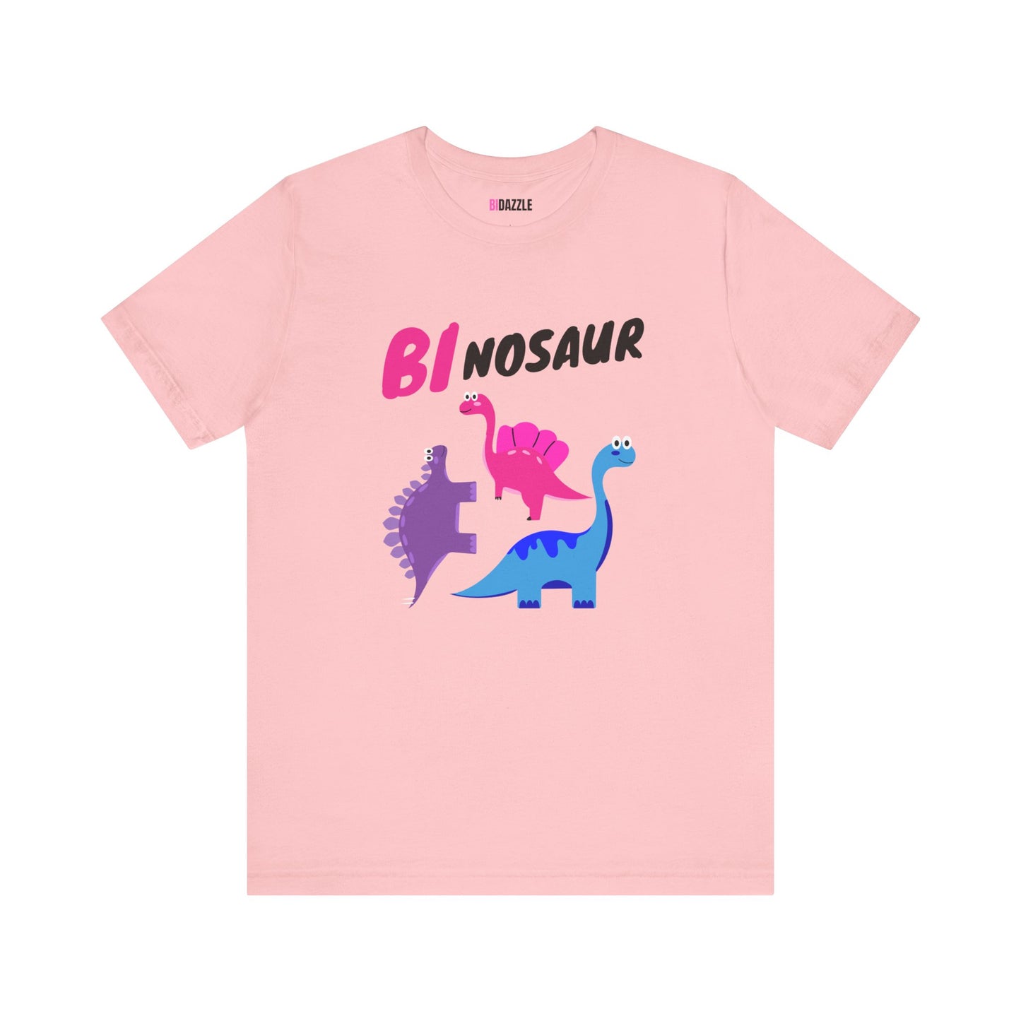 BI-nosaur Bisexual Dino Unisex Graphic Tee