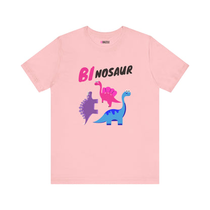 BI-nosaur Bisexual Dino Unisex Graphic Tee