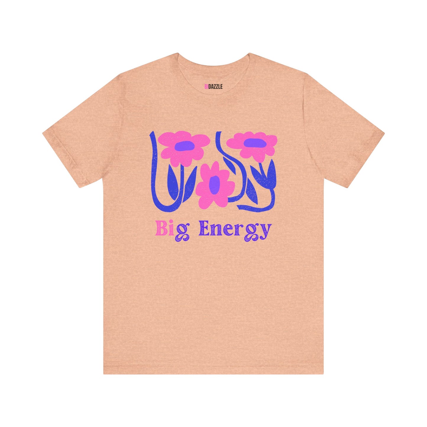 Big Energy Bisexual Unisex Graphic Tee