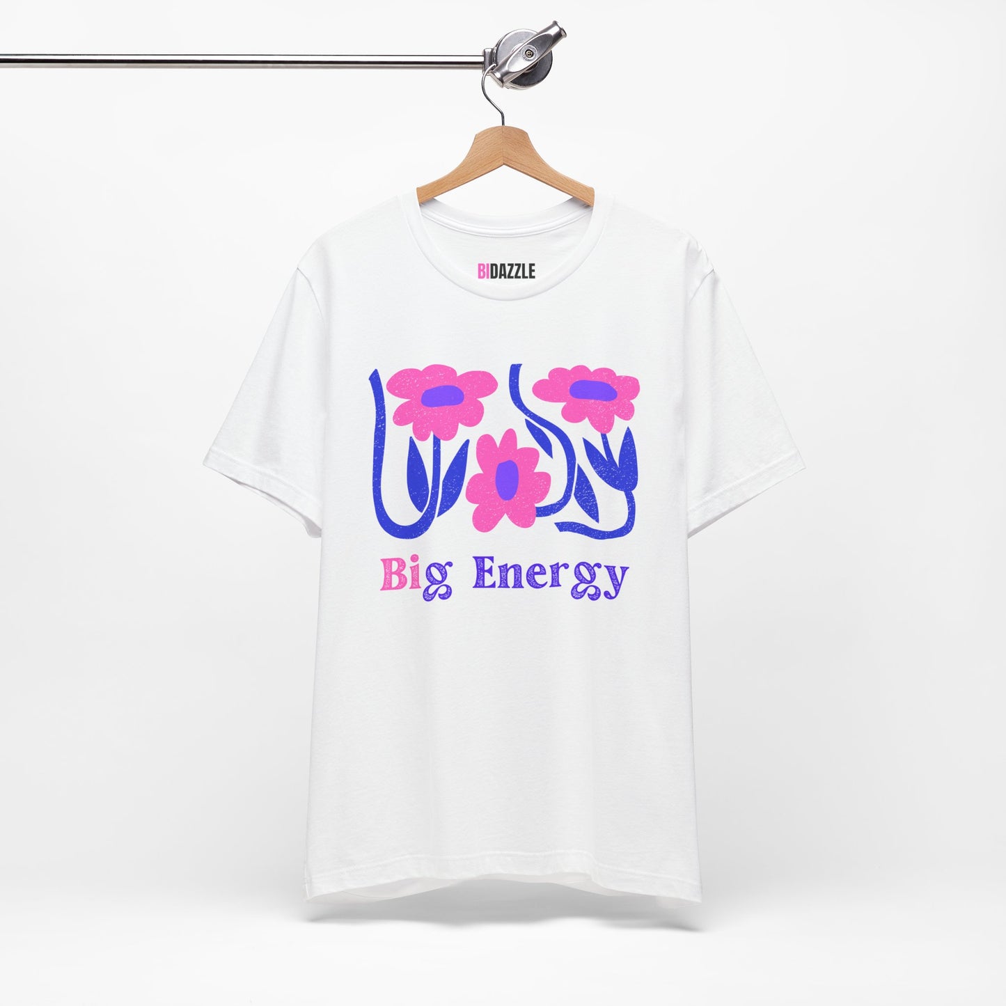 Big Energy Bisexual Unisex Graphic Tee