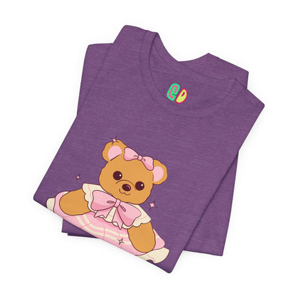 Addicted To Drama Teddy Bear Unisex Graphic Tee