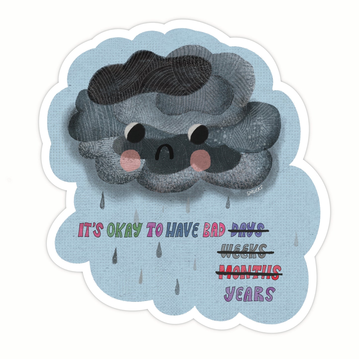 bad times sticker