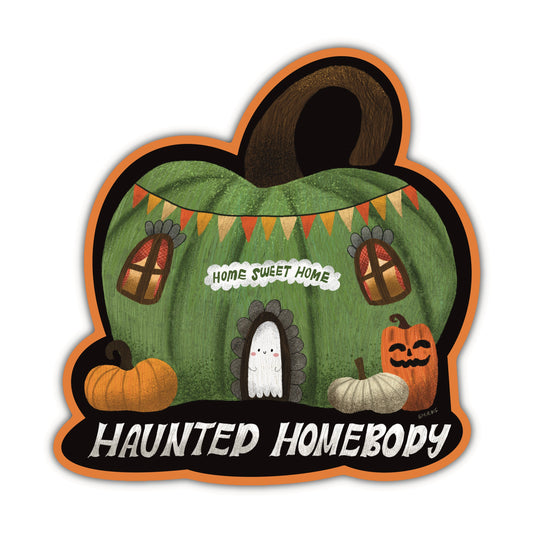 haunted homebody sticker