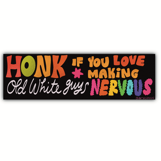 Honk Bumper Sticker