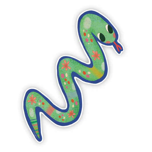 slithery snake sticker