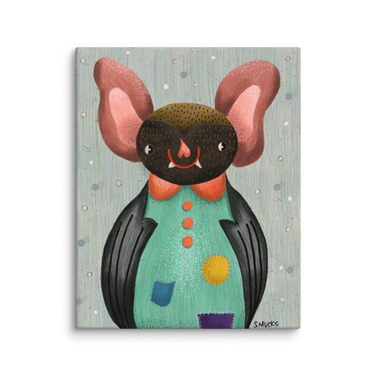 Batty 8x10 Canvas Wall Art