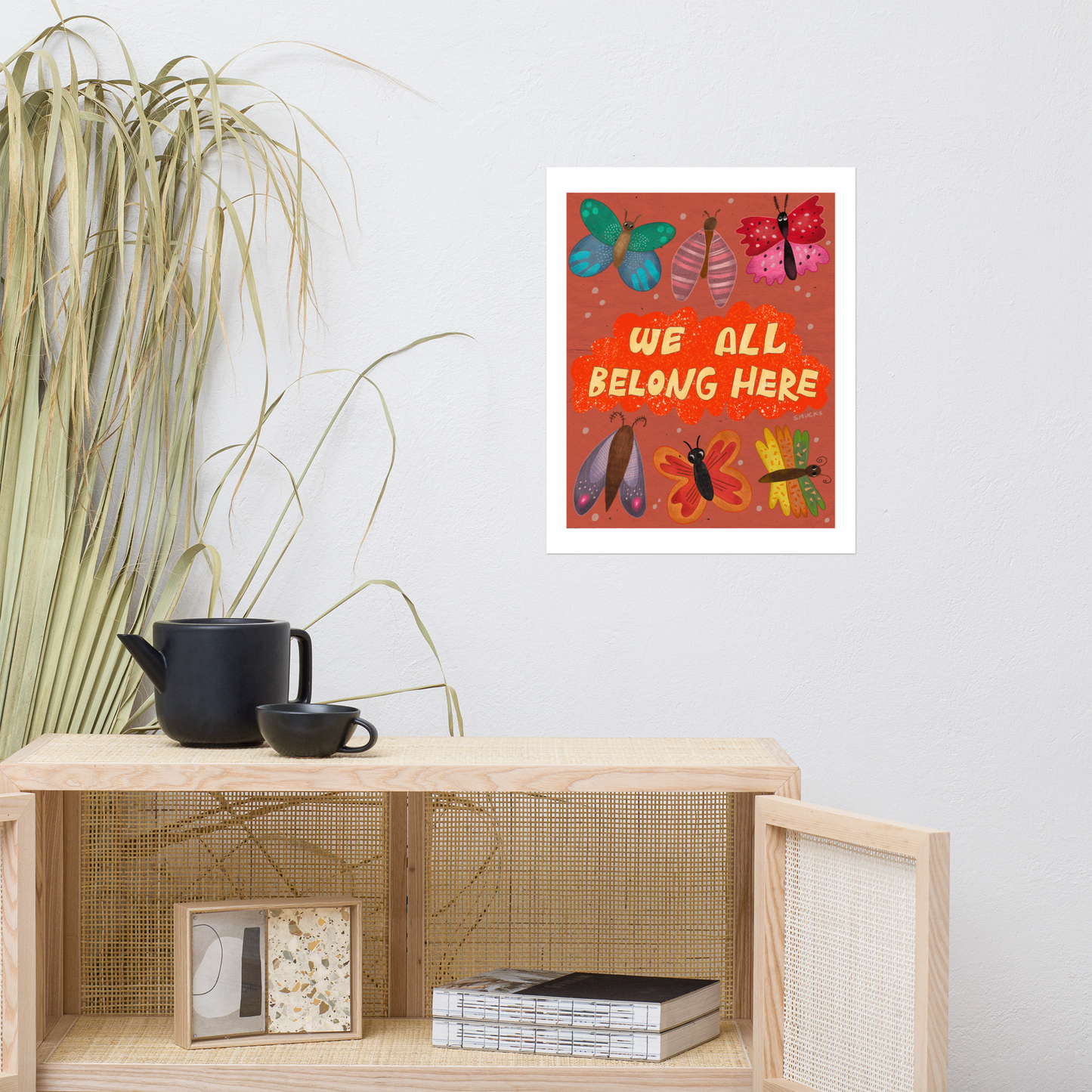 We All Belong Here Matte Art Poster Print