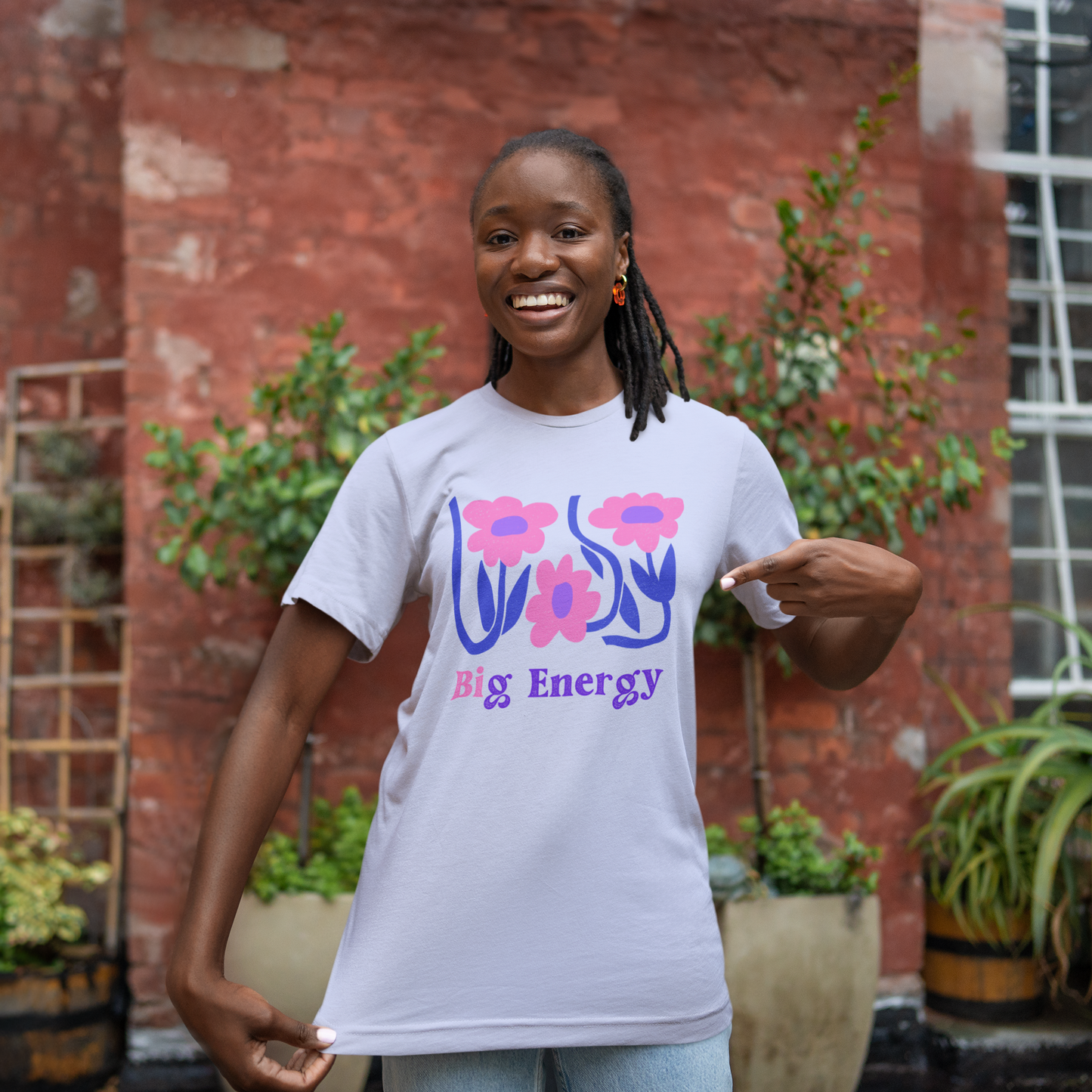 Big Energy Bisexual Unisex Graphic Tee