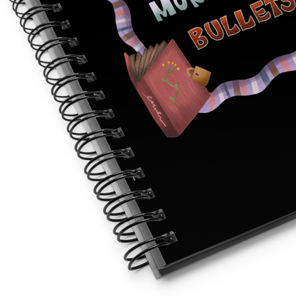We Regulate Books More Than Bullets Spiral Notebook Journal