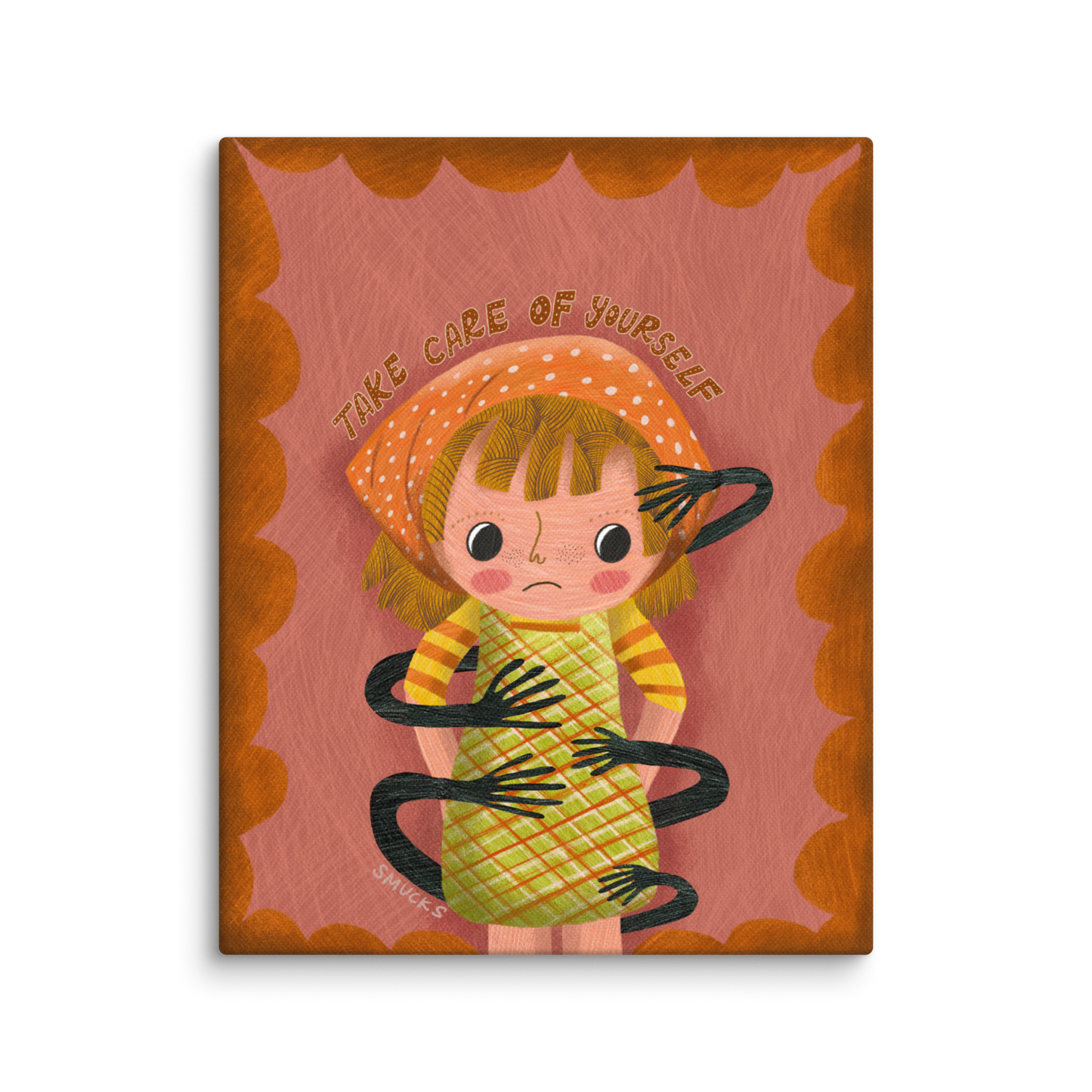 Take Care Of Yourself 8x10 Canvas Wall Art