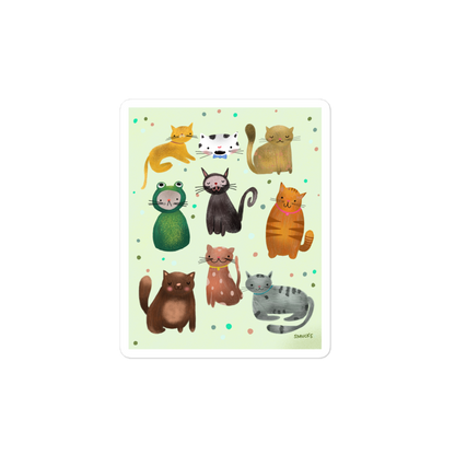 Cat Companions Sticker