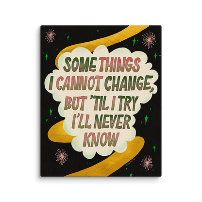 Defying Gravity 8x10 Canvas Wall Art