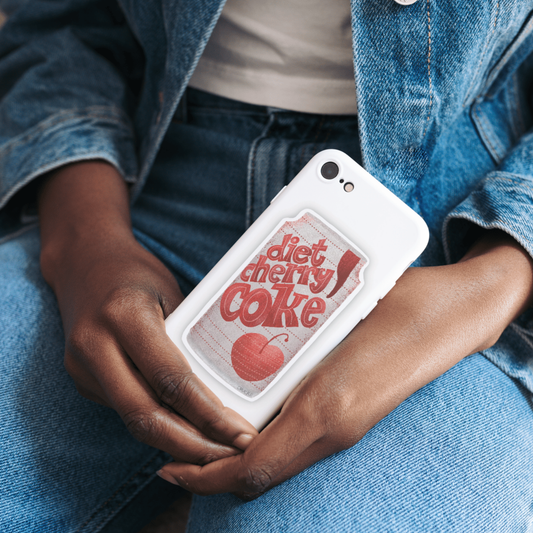 diet cherry coke sticker