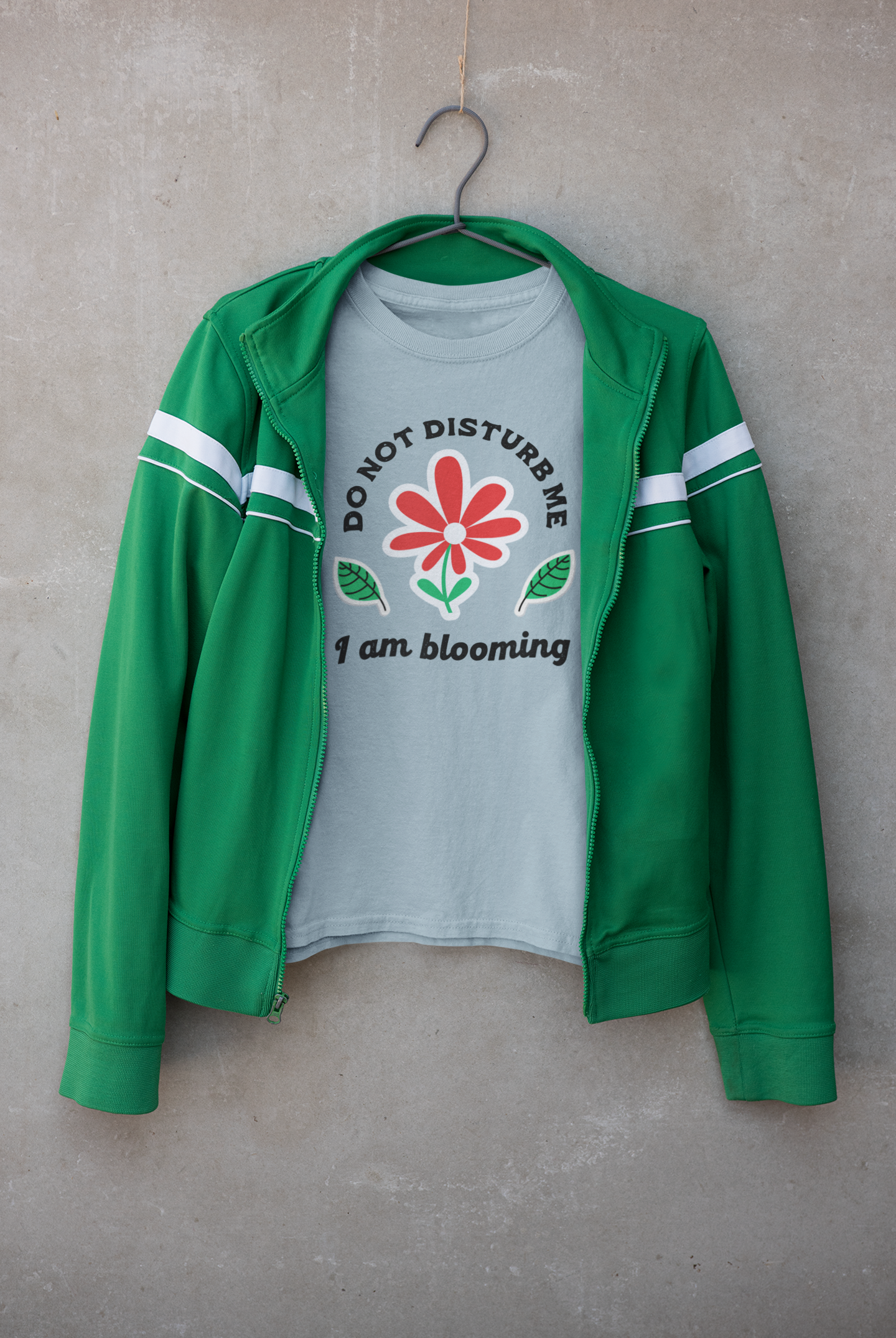 Do Not Disturb Me I Am Blooming Unisex Graphic Tee