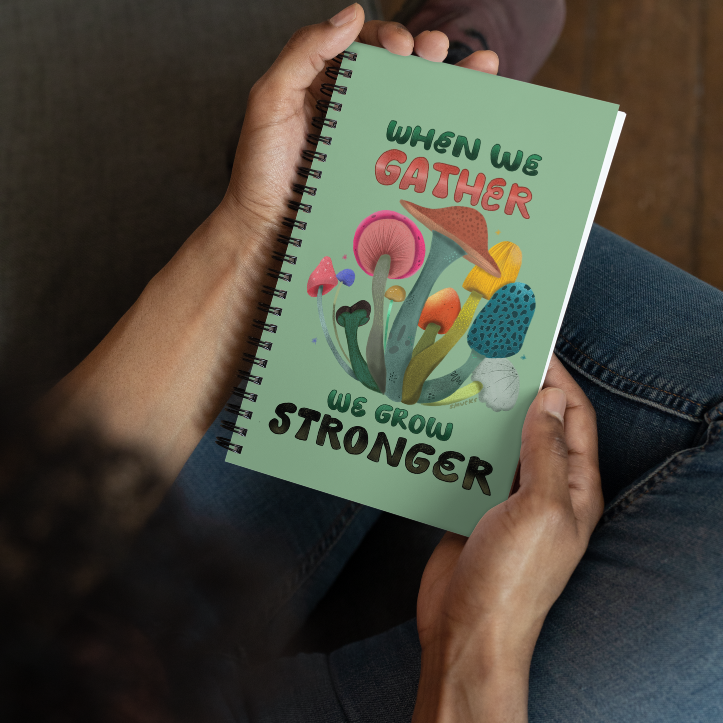 When We Gather Spiral Notebook Journal