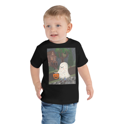 Little Ghost Toddler Short Sleeve Tee