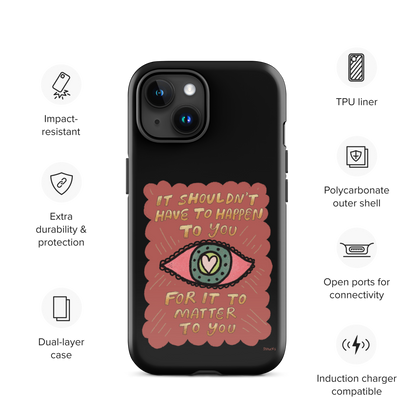 Empathy Tough iPhone Case
