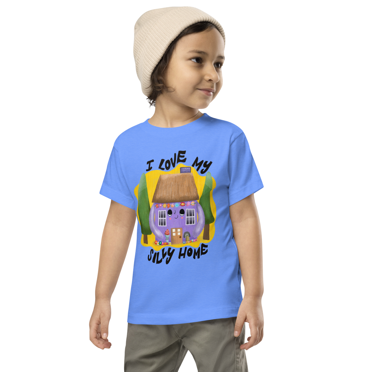 I Love My Silly Home Toddler Short Sleeve Tee