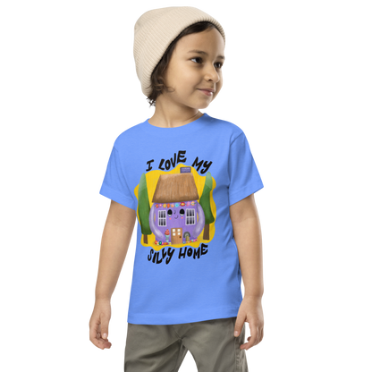 I Love My Silly Home Toddler Short Sleeve Tee