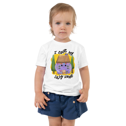 I Love My Silly Home Toddler Short Sleeve Tee
