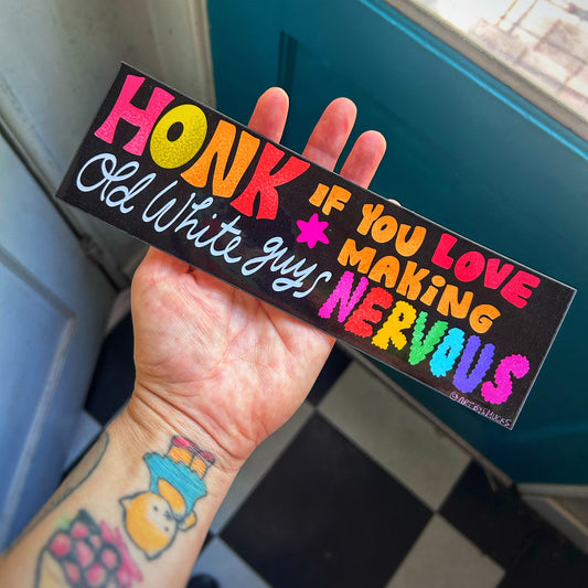 Honk Bumper Sticker