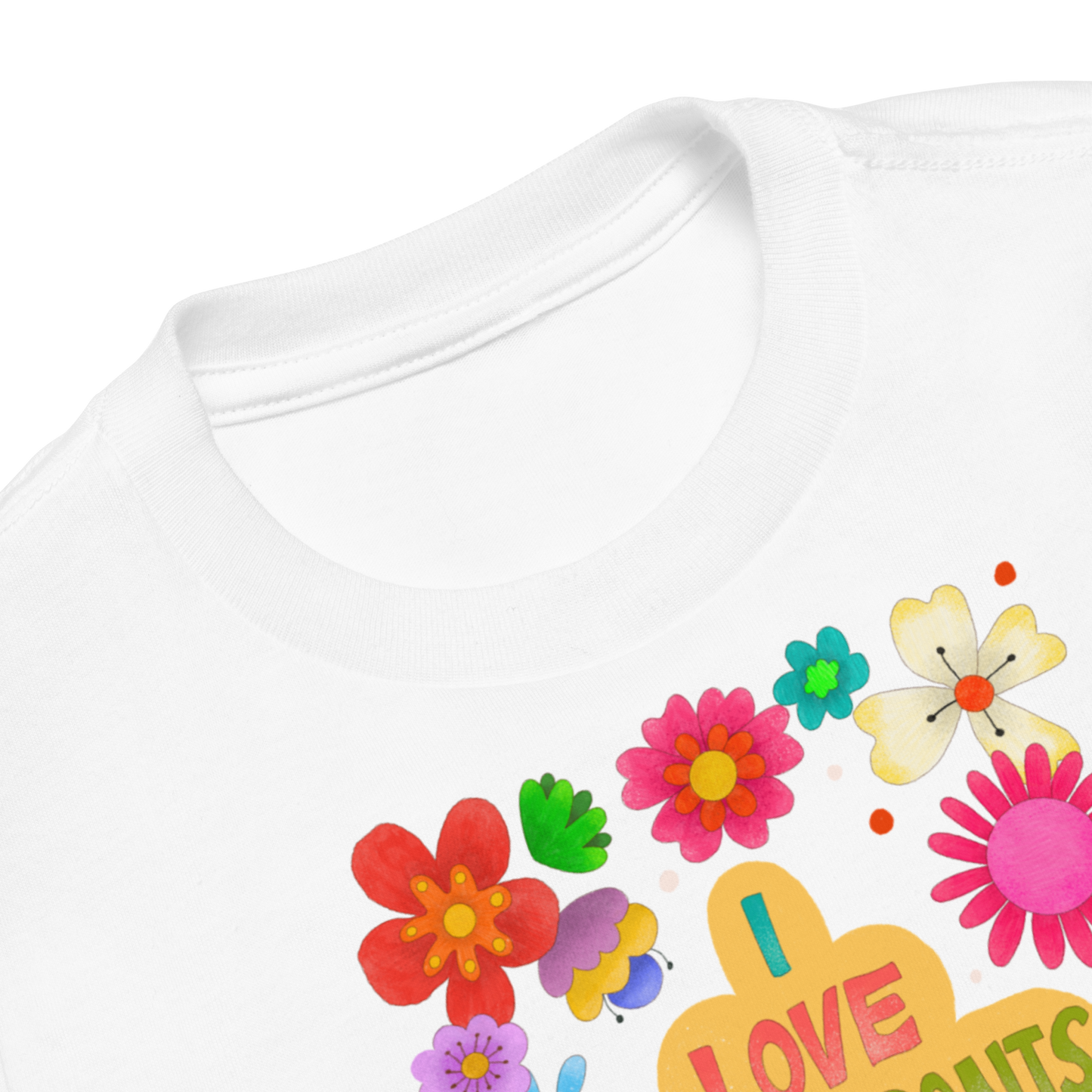 I Love Immigrants Toddler Short Sleeve Tee