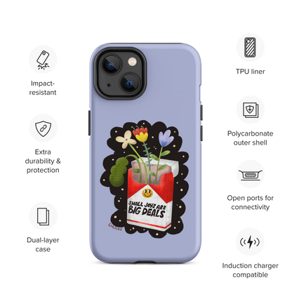 Small Joys Are Big Deals Tough Case for iPhone