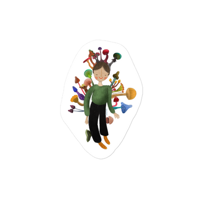 Mushie Person Sticker