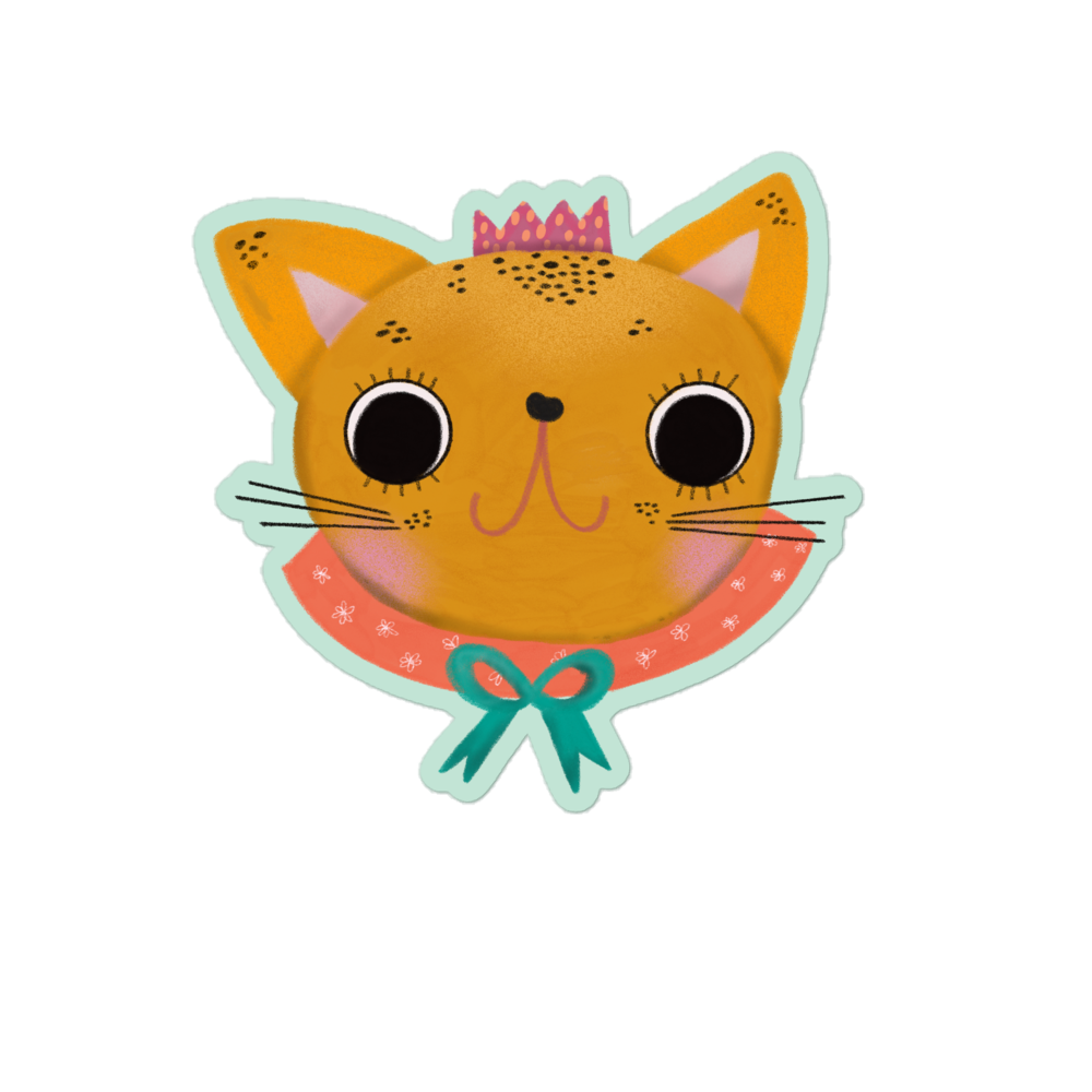Cat Queen Sticker