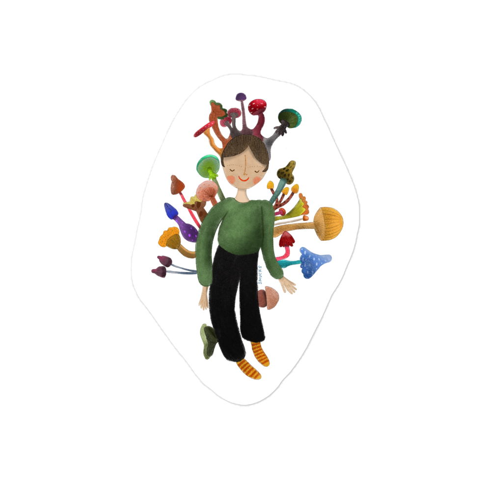 Mushie Person Sticker