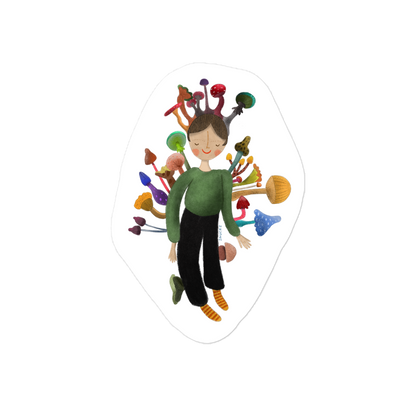 Mushie Person Sticker