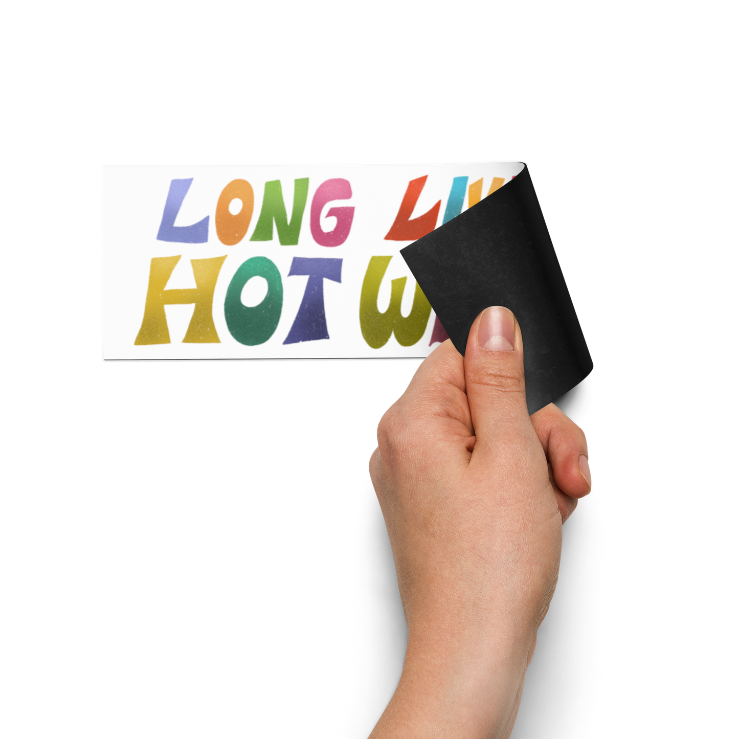 Long Live Hot Weirdos Car Magnet