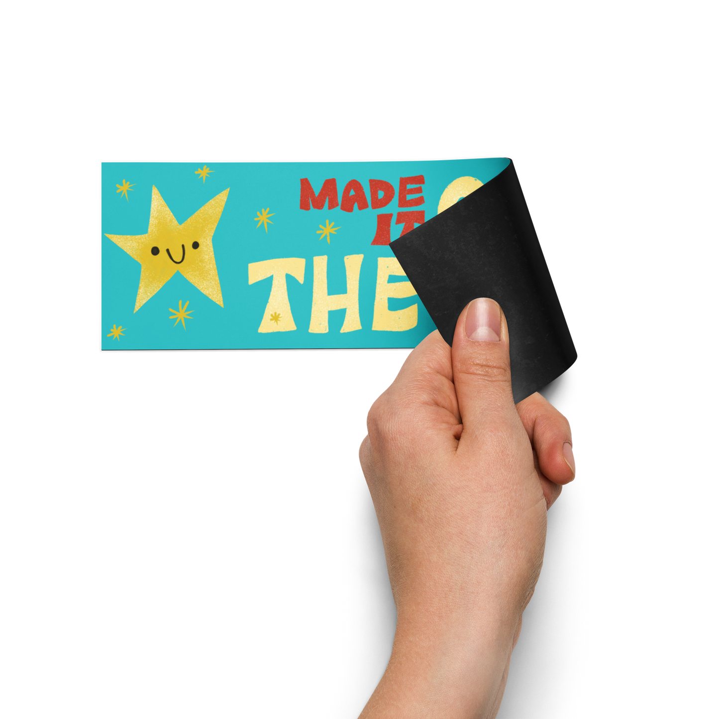 Made It Out Of The House Car Magnet