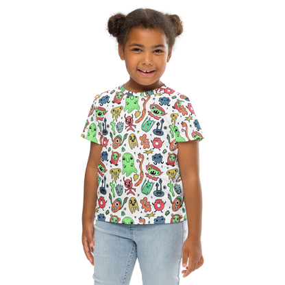 Kids Monster All Over Print Tee