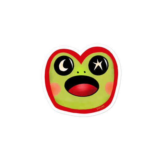 Moon Eye Froggy Sticker