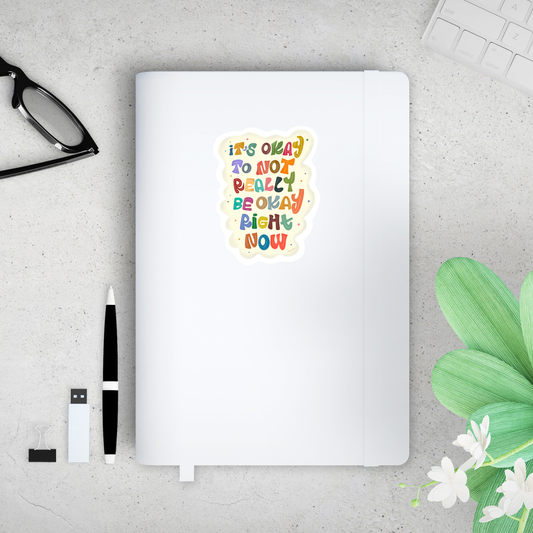 it's okay / not okay sticker