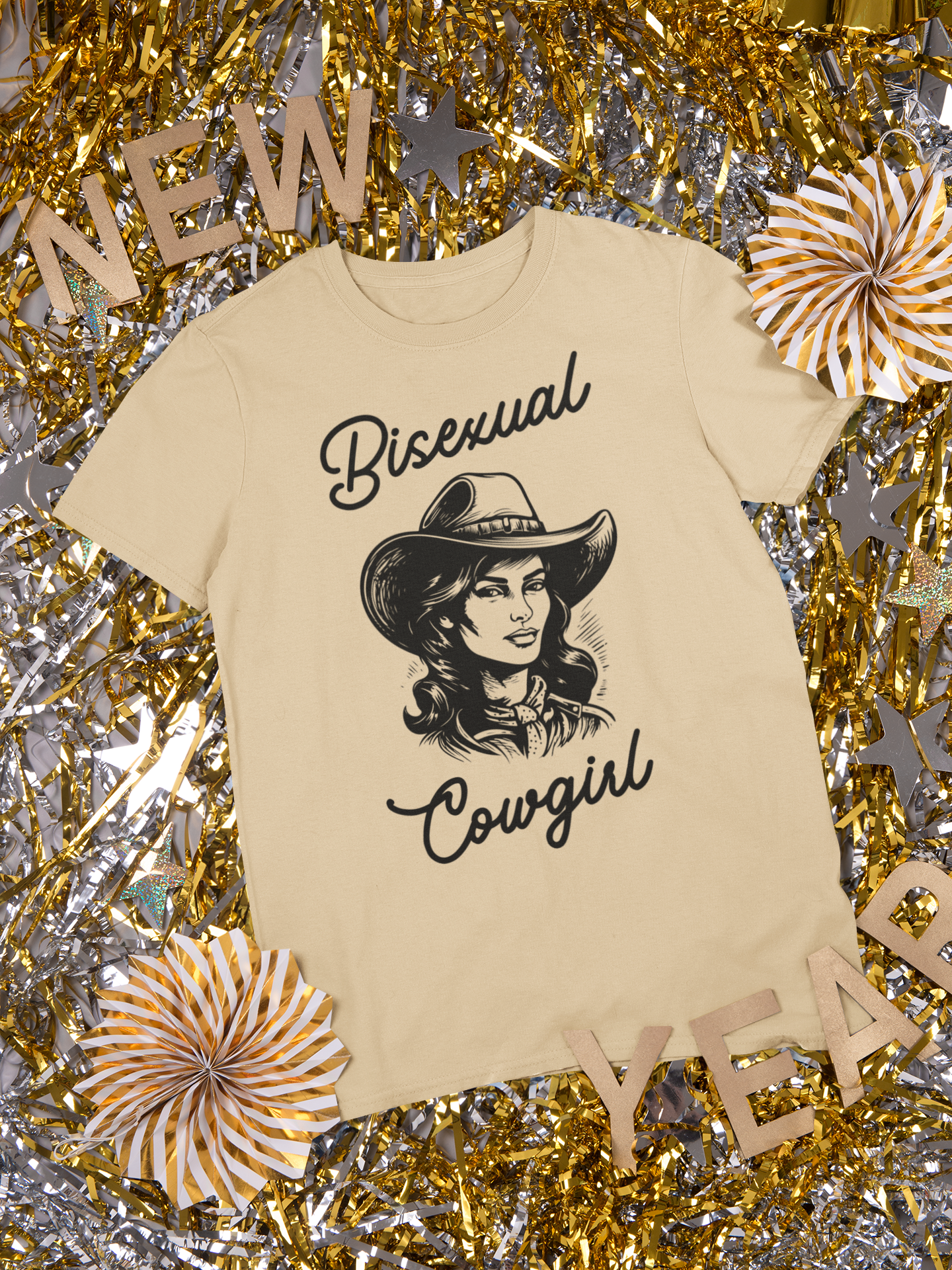 Bisexual Cowgirl Unisex Graphic Tee