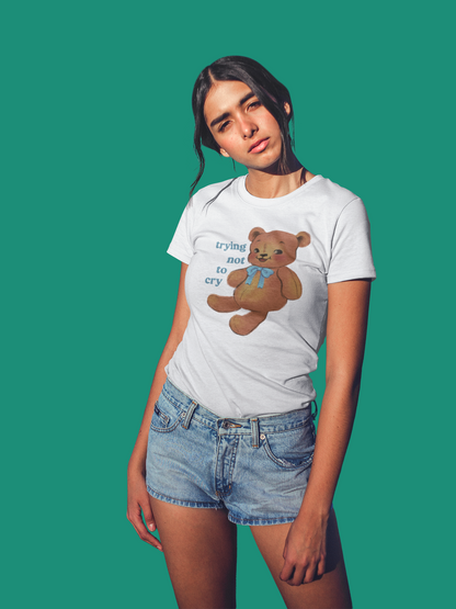 Trying Not To Cry Unisex Graphic Tee