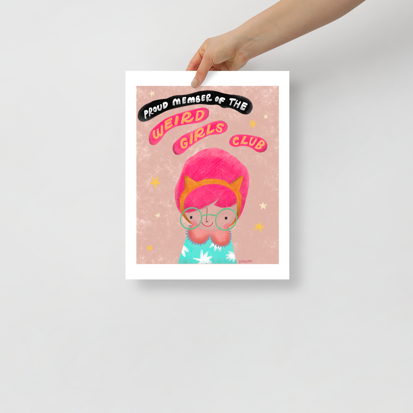 Weird Girls Club Matte Poster Art Print