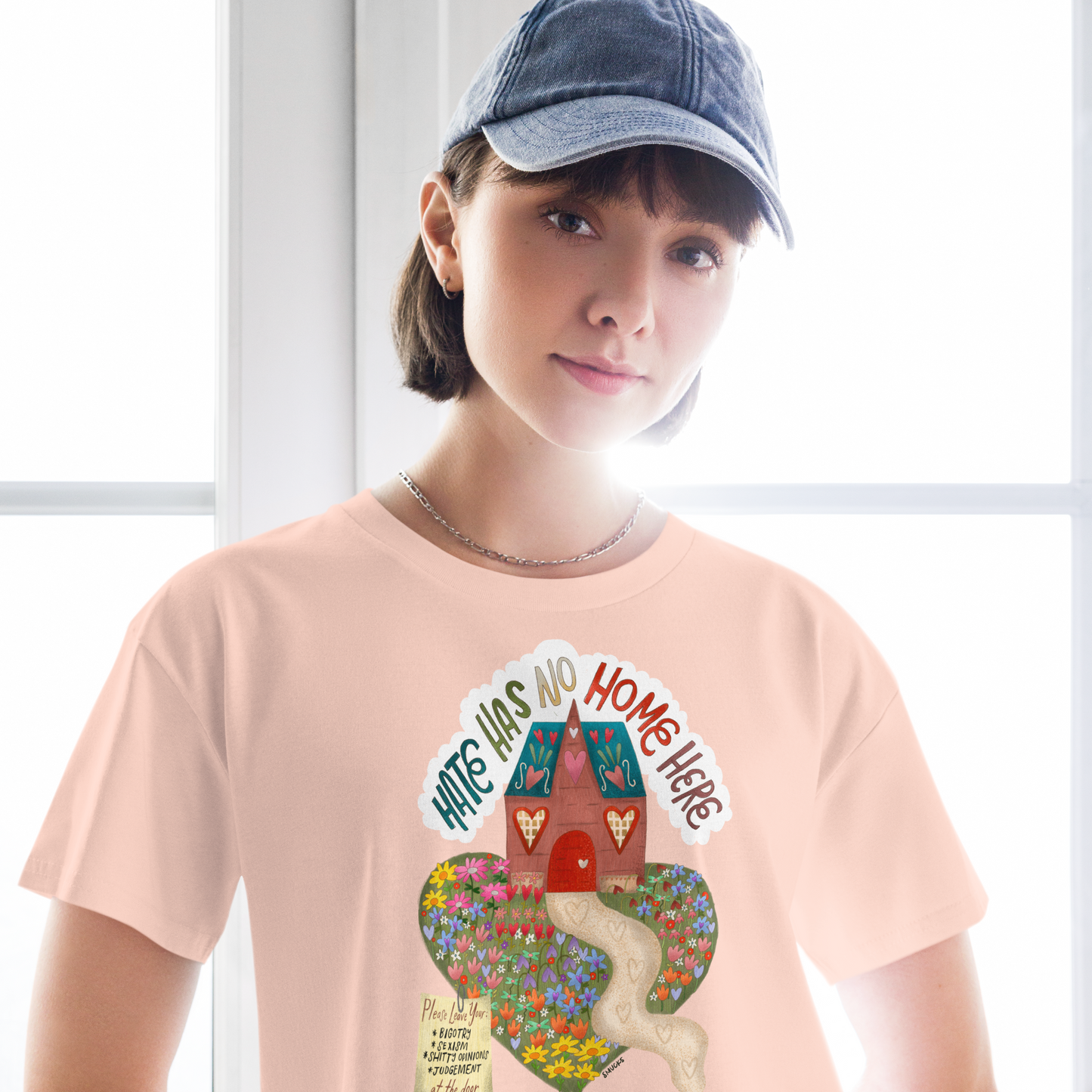 Hate Has No Home Here Crop Top